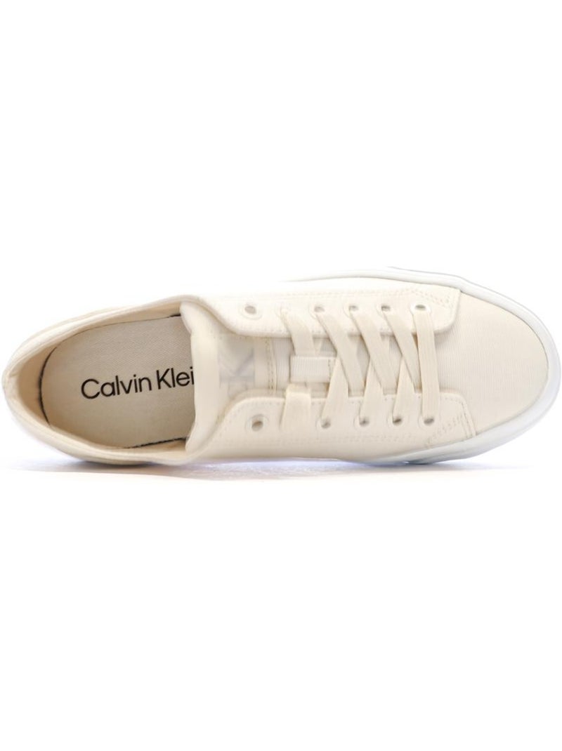 Zapatillas calvin klein jeans para mujer Beige - Kiabi