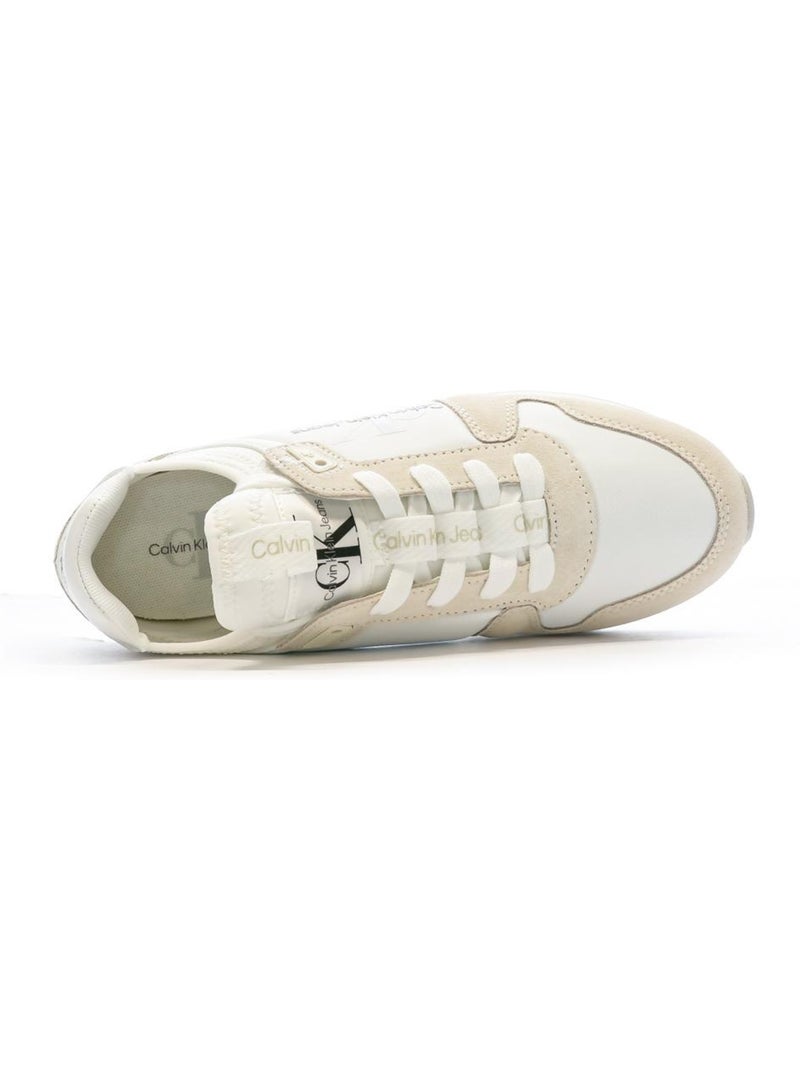 Zapatillas Calvin Klein Jeans para Mujer Beige - Kiabi