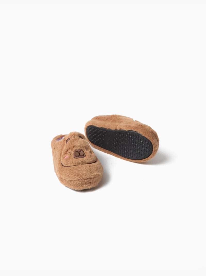 Zapatillas 'capibara' capyfun©, mo fashion Marrón - Kiabi