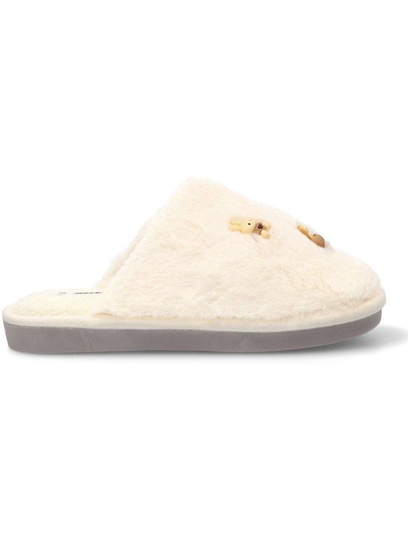 Zapatillas Casa Casa Punta Cerrada Mujer Suela Plana - Jomix Blanco - Kiabi