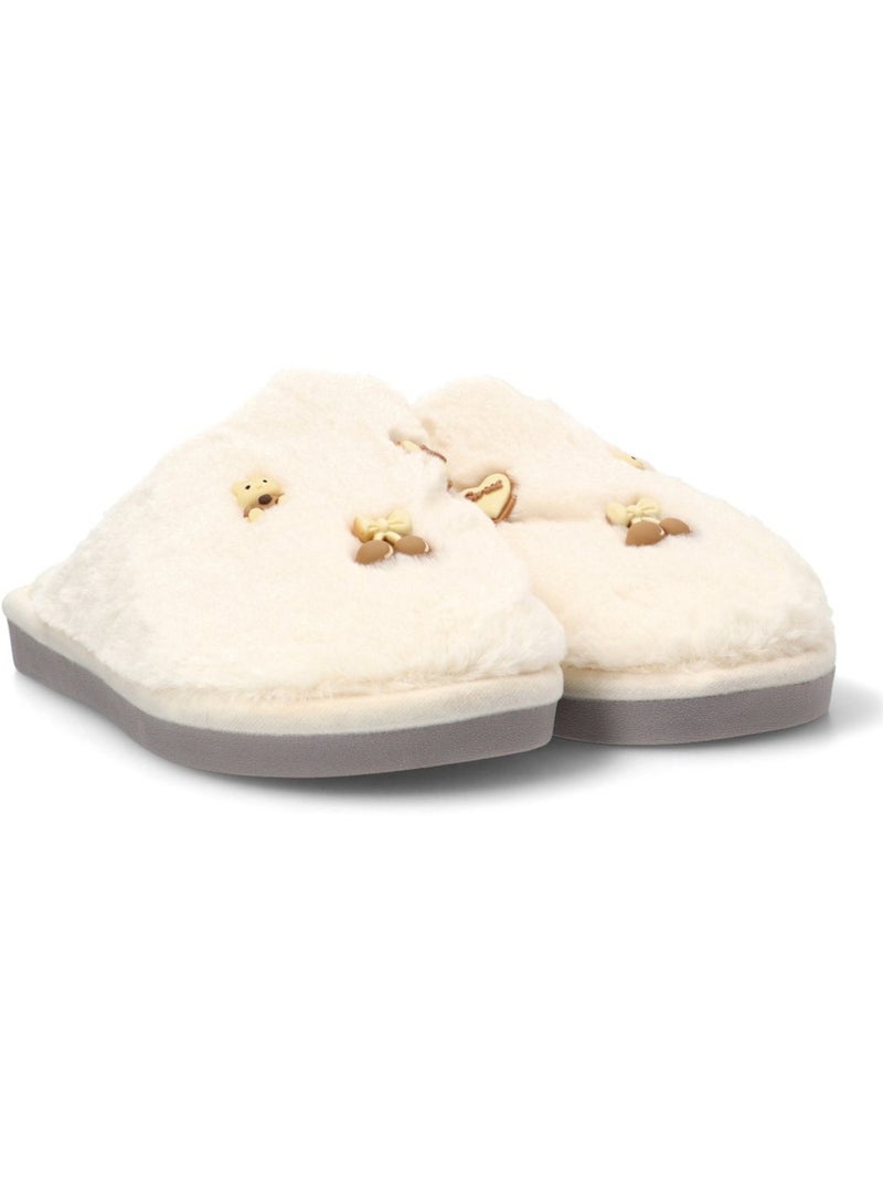 Zapatillas Casa Casa Punta Cerrada Mujer Suela Plana - Jomix Blanco - Kiabi