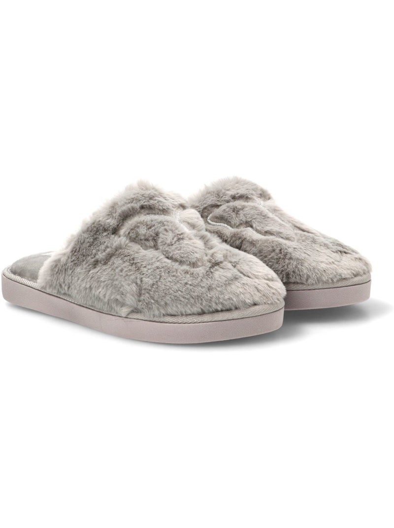 Zapatillas Casa Casa Punta Cerrada Mujer Suela Plana - Jomix Gris - Kiabi