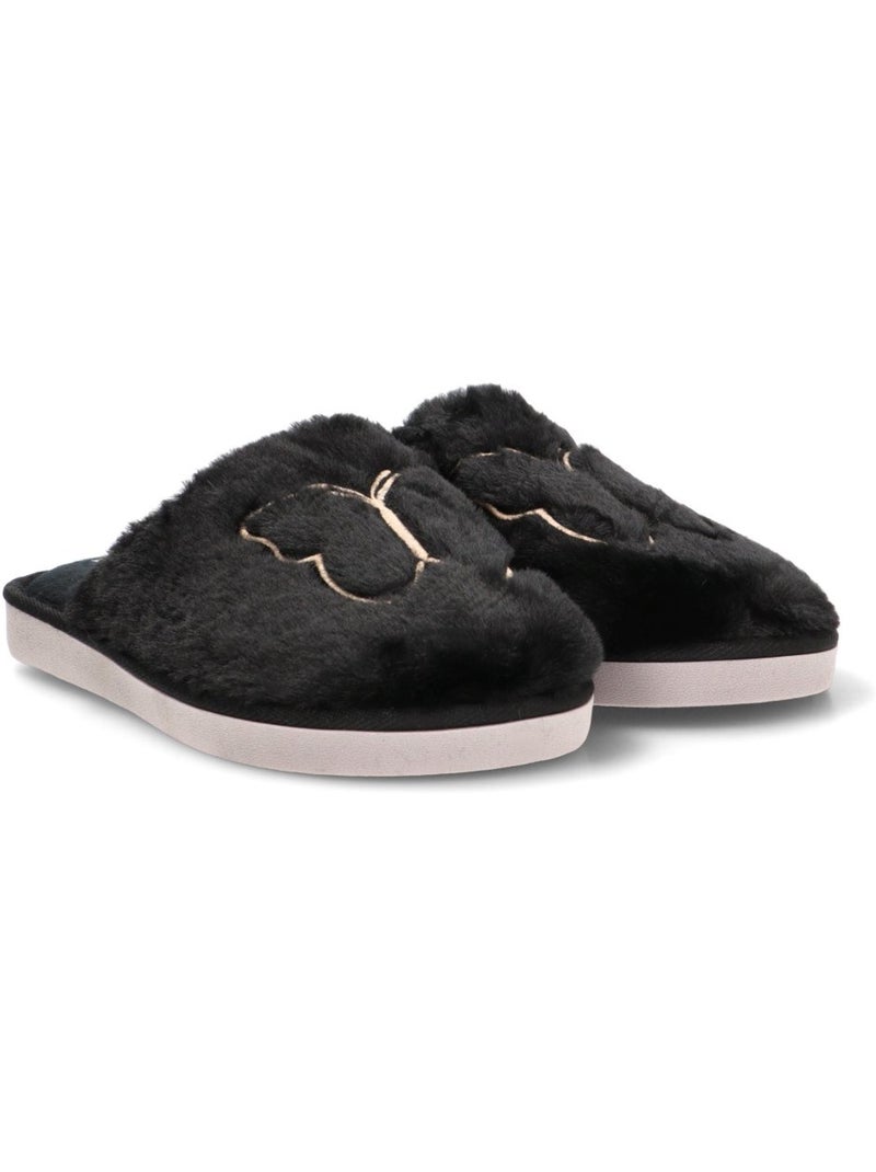 Zapatillas Casa Casa Punta Cerrada Mujer Suela Plana - Jomix Negro - Kiabi