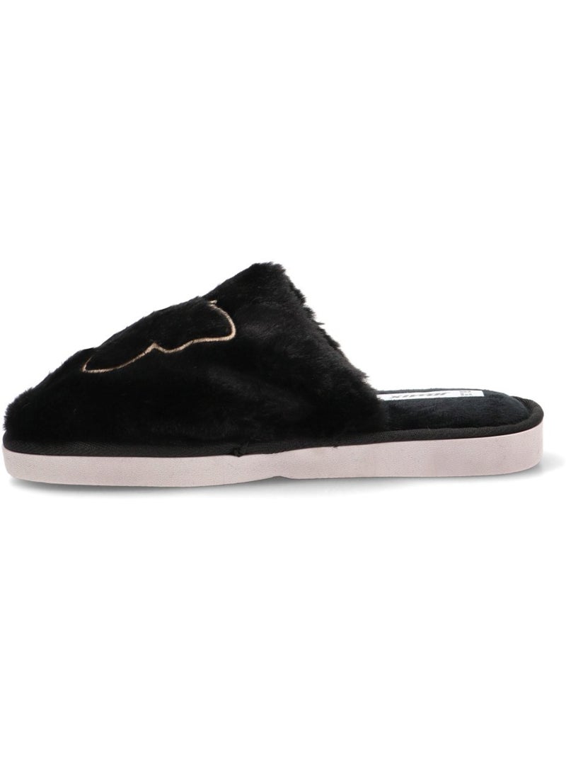 Zapatillas Casa Casa Punta Cerrada Mujer Suela Plana - Jomix Negro - Kiabi