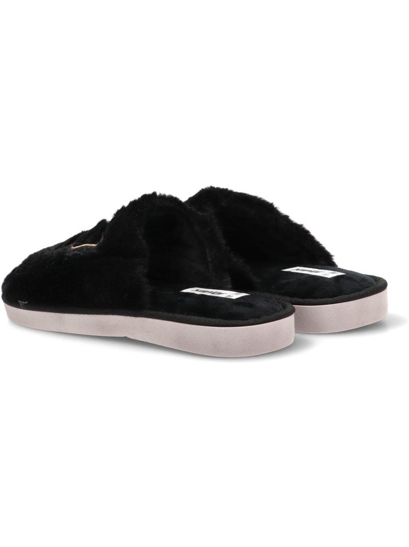 Zapatillas Casa Casa Punta Cerrada Mujer Suela Plana - Jomix Negro - Kiabi
