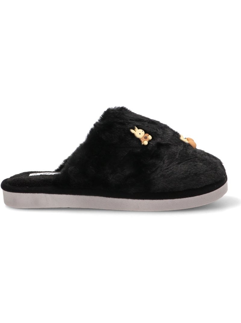 Zapatillas Casa Casa Punta Cerrada Mujer Suela Plana - Jomix Negro - Kiabi