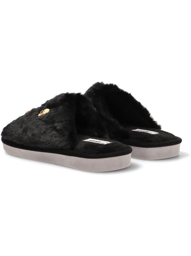 Zapatillas Casa Casa Punta Cerrada Mujer Suela Plana - Jomix Negro - Kiabi