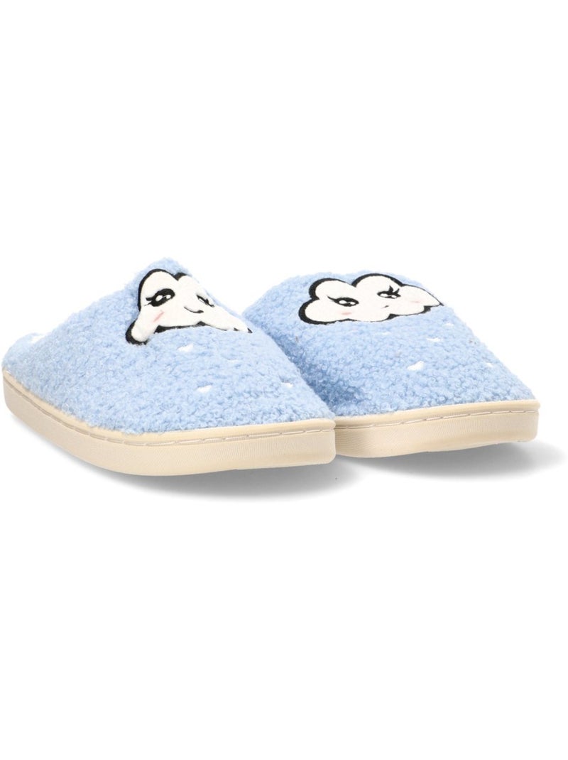 Zapatillas Casa Casa Punta Cerrada Mujer Suela Plana - Traviata Azul - Kiabi