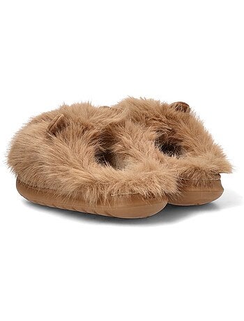 Zapatillas casa casa punta cerrada mujer suela plana - traviata