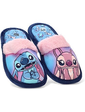 Zapatillas casa casa punta cerrada niña suela plana - luna collection