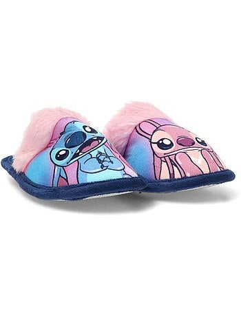 Zapatillas casa casa punta cerrada niña suela plana - luna collection