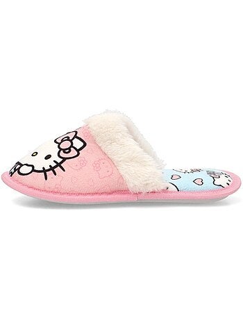 Zapatillas casa casa punta cerrada niña suela plana - luna collection