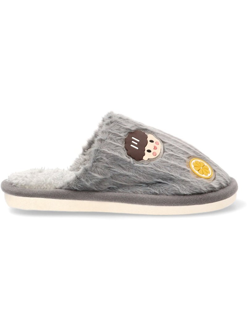 Zapatillas Casa Casa Punta Cerrada Niño Suela Plana - Jomix Gris - Kiabi
