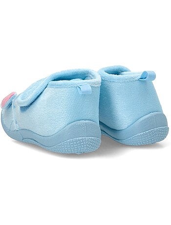 Zapatillas casa casa y zapatilla cerrada niña suela plana - luna collection