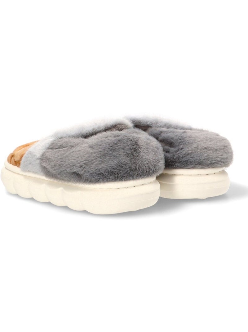 Zapatillas Casa Casa Y Zapatilla Cerrada Niño Suela Plana - Jomix Gris - Kiabi