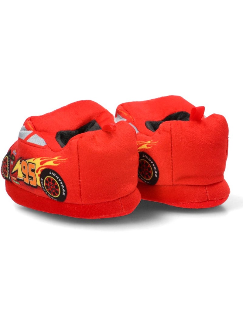Zapatillas casa casa y zapatilla cerrada niño suela plana - luna collection Rojo - Kiabi