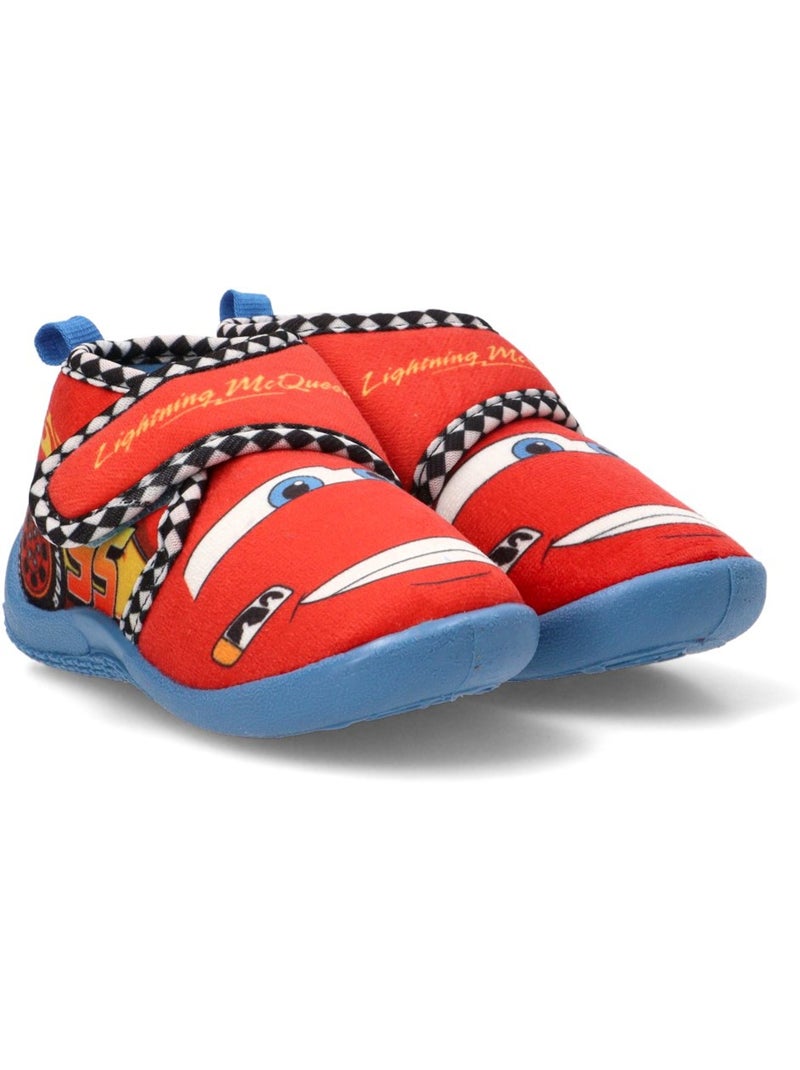 Zapatillas casa casa y zapatilla cerrada niño suela plana - luna collection Rojo - Kiabi