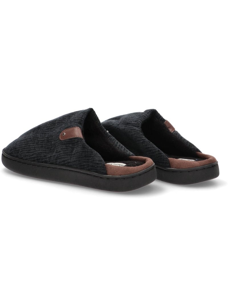 Zapatillas Casa Diario Hombre Suela Plana - Jomix Negro - Kiabi
