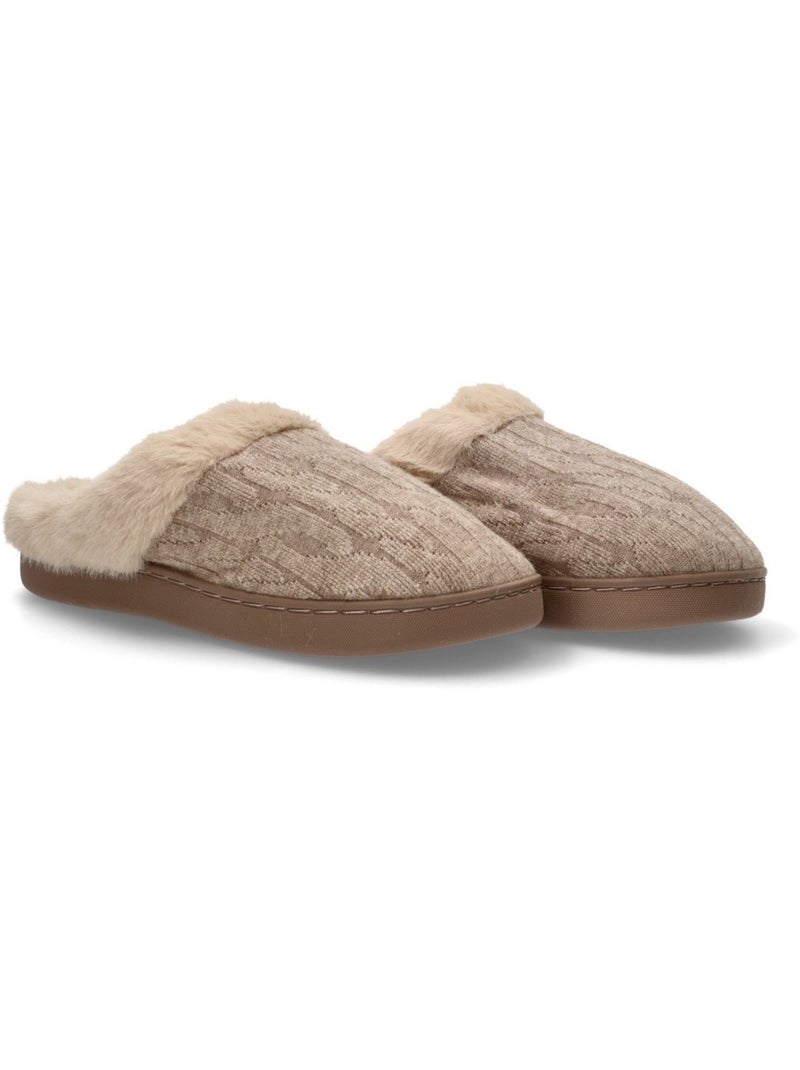 Zapatillas Casa Diario Mujer Suela Plana - Jomix Caqui - Kiabi