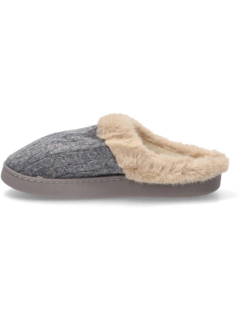 Zapatillas Casa Diario Mujer Suela Plana - Jomix Gris - Kiabi