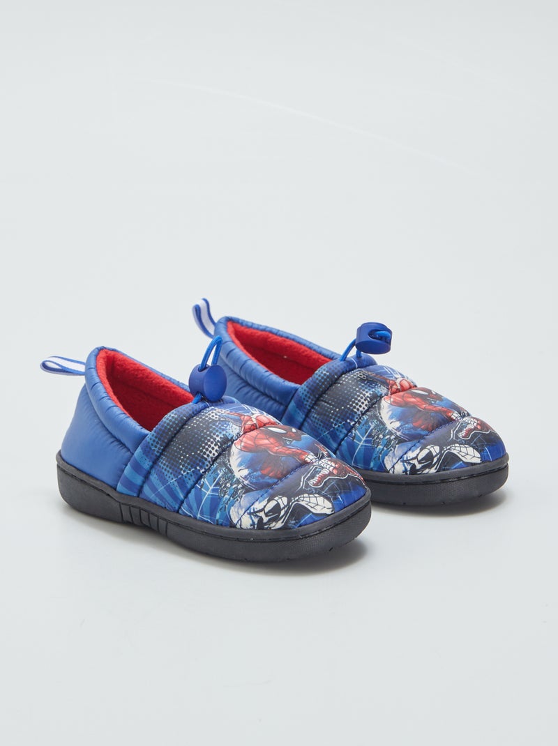 Zapatillas cerradas acolchadas 'Spider-Man' azul - Kiabi