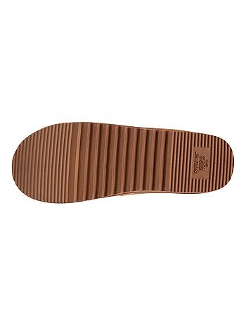 Zapatillas cerradas ante, cálido, cómodo hombre Isotoner
