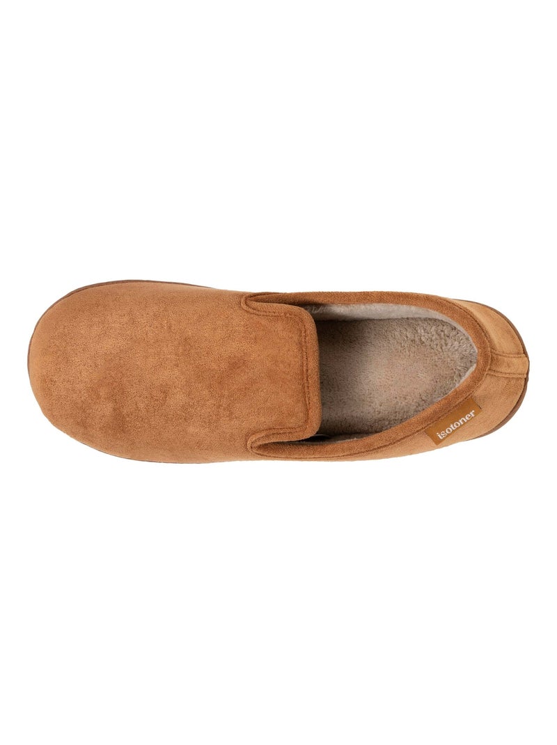 Zapatillas cerradas ante, cálido, cómodo hombre Isotoner Camel - Kiabi