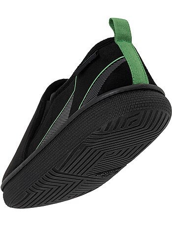 Zapatillas cerradas jersey, suela bloup XTRA comfort, buena hombre Isotoner