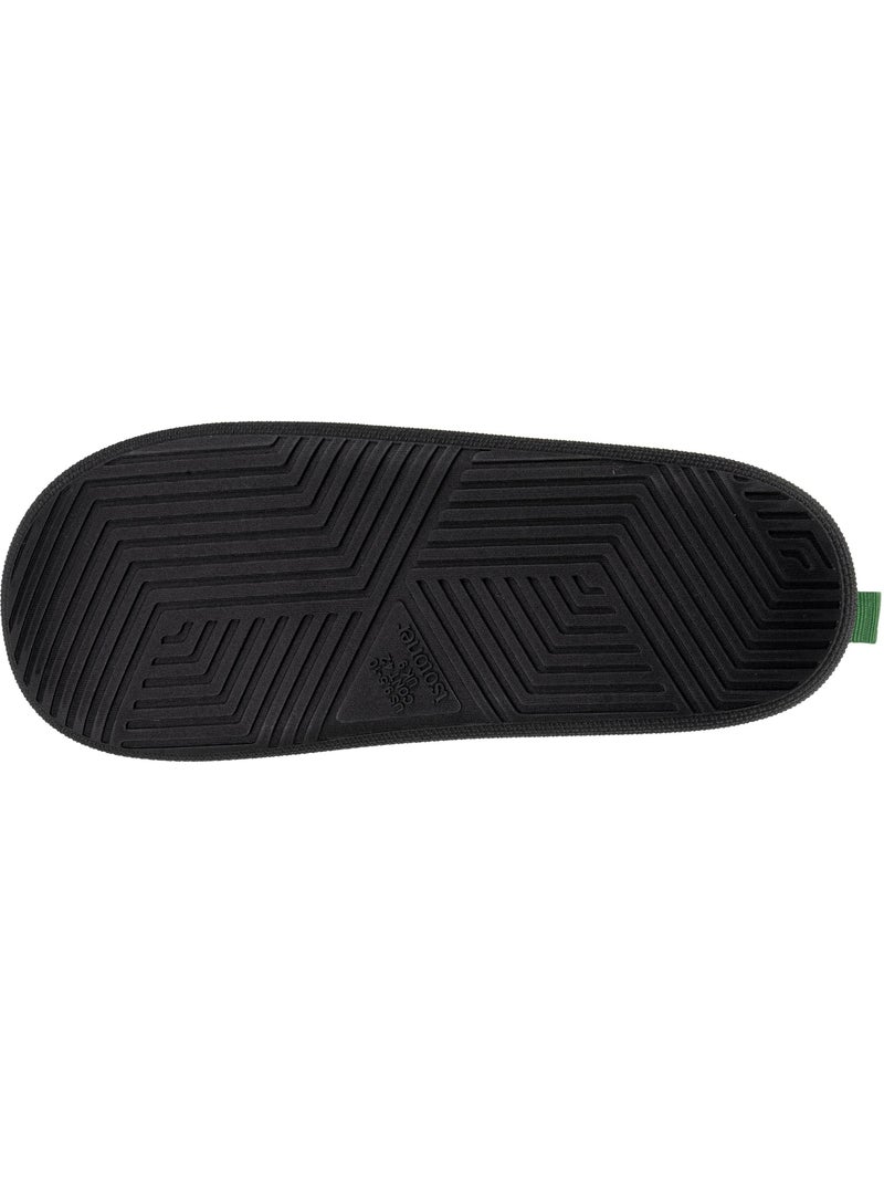 Zapatillas cerradas ante, suela bloup XTRA comfort, buena hombre Isotoner Negro - Kiabi