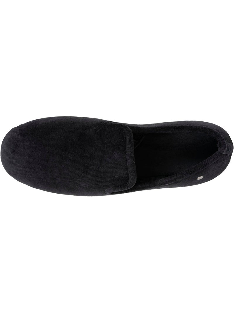 Zapatillas cerradas flexible, ultra cómoda y ligera, suela hombre Isotoner Gris negro - Kiabi