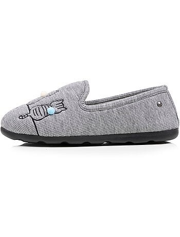 Zapatillas cerradas flexible, ultra cómoda y ligera, suela mujer Isotoner