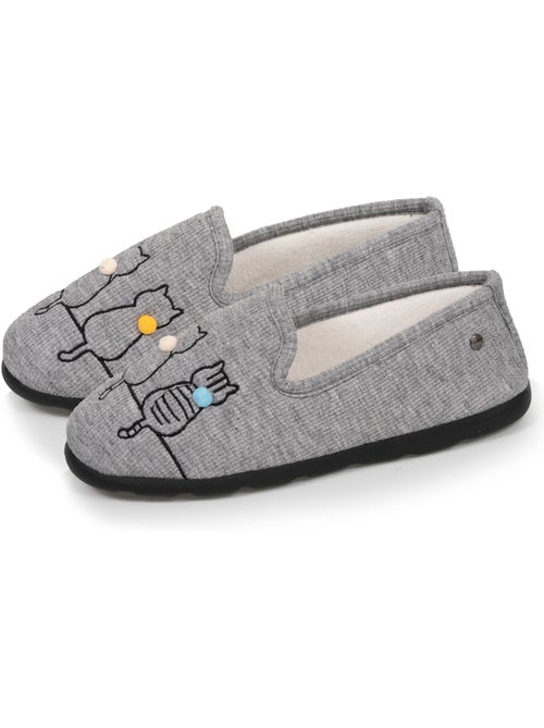 Zapatillas cerradas flexible, ultra cómoda y ligera, suela mujer Isotoner - Kiabi