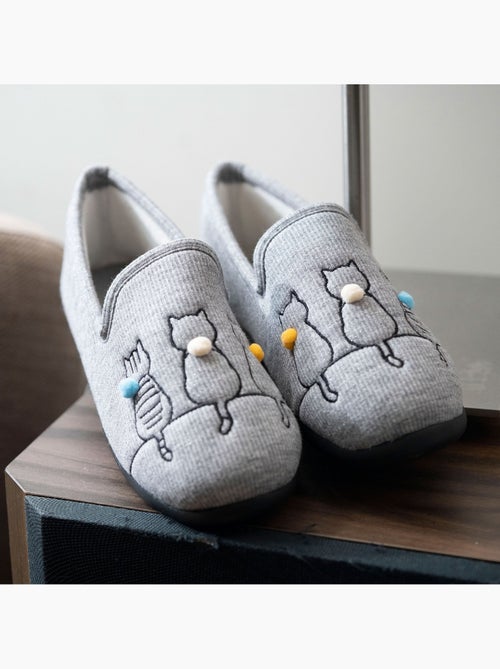 Zapatillas cerradas flexible, ultra cómoda y ligera, suela mujer Isotoner - Kiabi