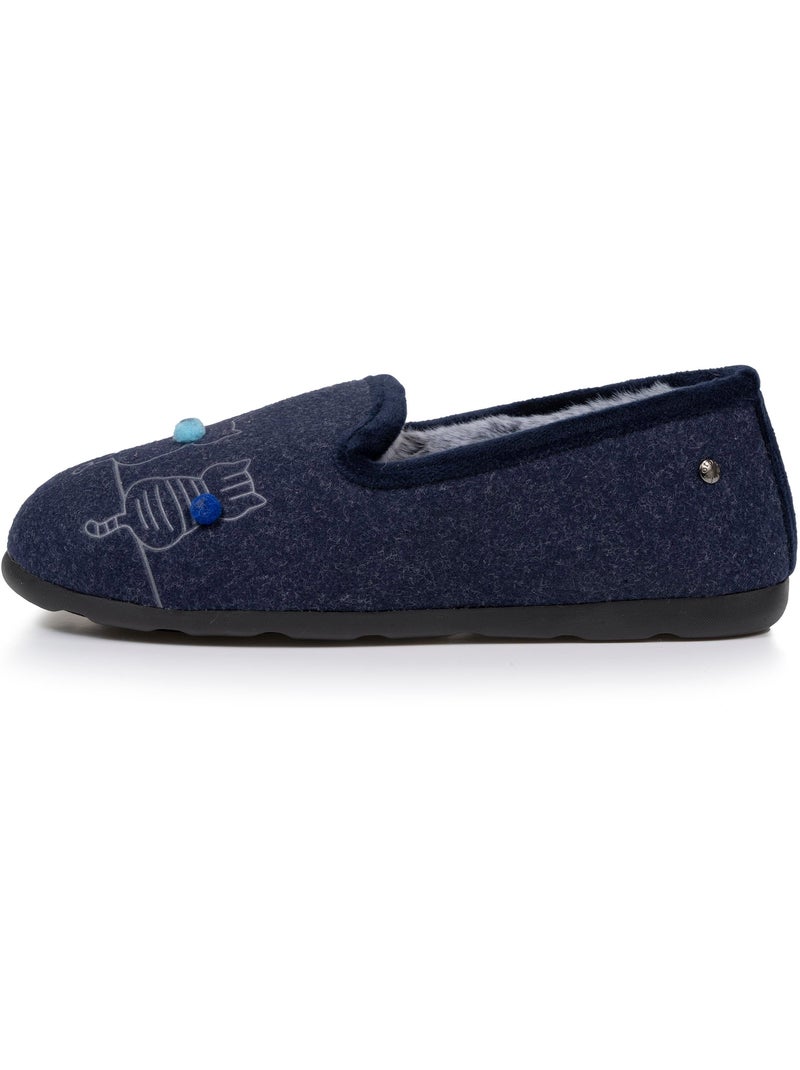 Zapatillas cerradas flexible, ultracómodo y ligero, mujer isotoner Azul Azul - Kiabi