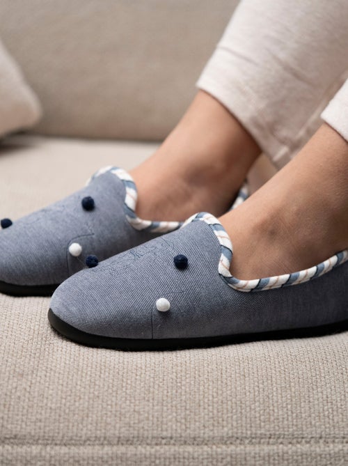 Zapatillas cerradas flexible, ultracómodo y ligero, mujer Isotoner - Kiabi