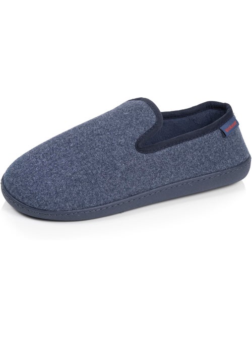 Zapatillas cerradas forro polar jaspeado, suela ergonómica, hombre isotoner - Kiabi Zapatillas cerradas forro polar jaspeado, suela ergonómica, hombre isotoner - Kiabi