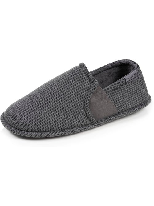 Zapatillas cerradas jersey, fácil de poner, elástico que hombre Isotoner - Kiabi Zapatillas cerradas jersey, fácil de poner, elástico que hombre Isotoner - Kiabi