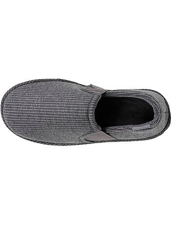 Zapatillas cerradas jersey, fácil de poner, sujeción hombre Isotoner