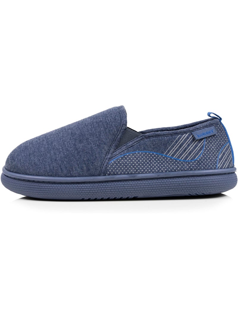 Zapatillas cerradas jersey, suela bloup xtra comfort, buena hombre Azul marino - Kiabi