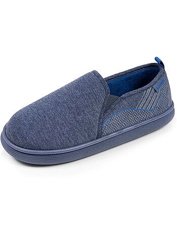 Zapatillas cerradas jersey, suela bloup XTRA comfort, buena hombre Isotoner