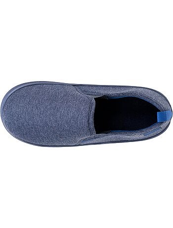 Zapatillas cerradas jersey, suela bloup XTRA comfort, buena hombre Isotoner