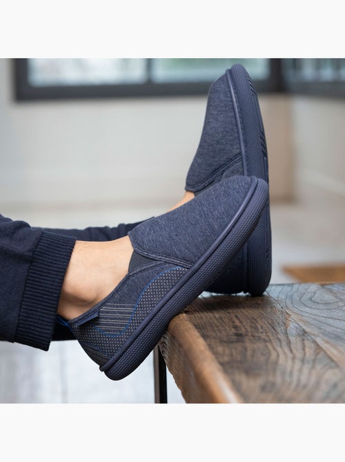 Zapatillas cerradas jersey, suela bloup XTRA comfort, buena hombre Isotoner - Kiabi