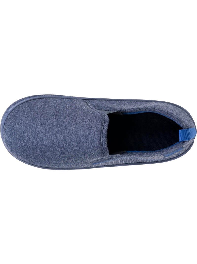 Zapatillas cerradas jersey, suela bloup XTRA comfort, buena hombre Isotoner Azul marino - Kiabi