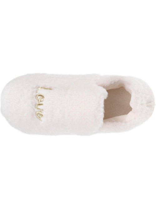 Zapatillas cerradas material de sherpa, suela bloup extra mujer Isotoner - Kiabi