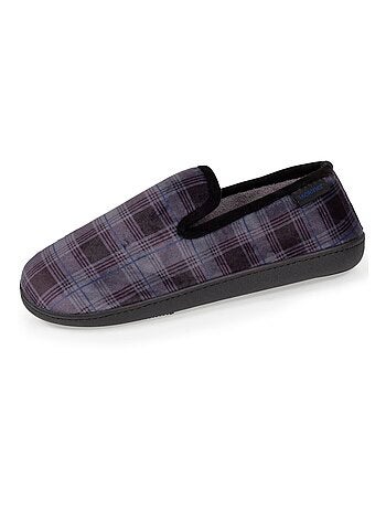 Zapatillas cerradas microvellón, suela ergonómica, espuma hombre Isotoner