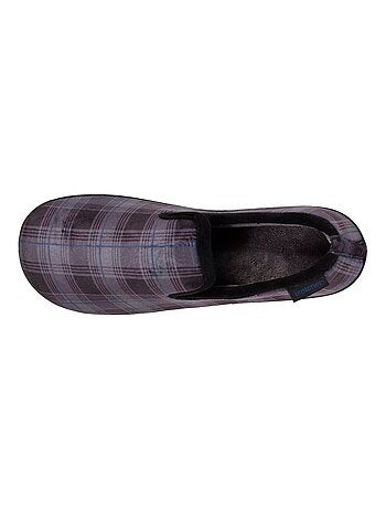 Zapatillas cerradas microvellón, suela ergonómica, espuma hombre Isotoner
