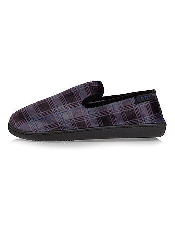 Zapatillas cerradas microvellón, suela ergonómica, espuma hombre Isotoner
