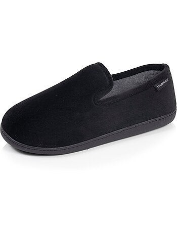Zapatillas cerradas microvellón, suela ergonómica, espuma hombre isotoner