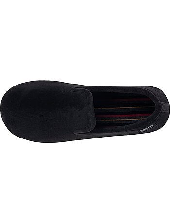Zapatillas cerradas microvellón, suela ergonómica, espuma hombre isotoner