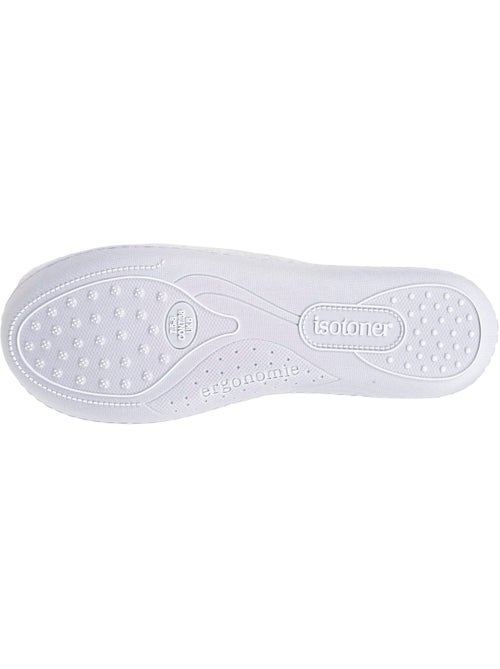 Zapatillas cerradas plantilla ergonómica de terciopelo con mujer Isotoner - Kiabi